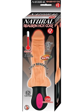 Nasstoys: Natural, Realskin Hot Cock, 2-Flesh