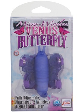 California Exotic: Micro-Wireless Venus Butterfly, lila