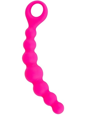 Colorful Joy: Pink Anal Beads