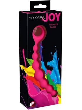 Colorful Joy: Pink Anal Beads