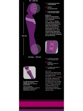 JAVIDA: Double Vibro Massager