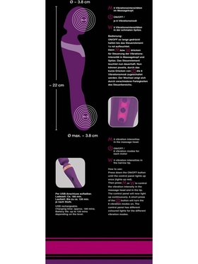 JAVIDA: Double Vibro Massager