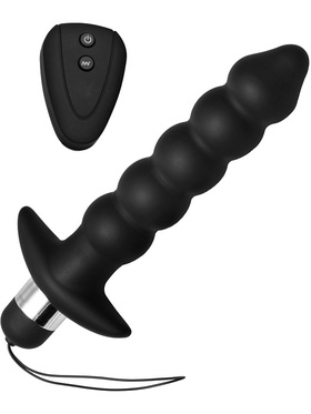 XR Master Series: Cyclone, 10 Mode Vibrating Beaded Anal Plug