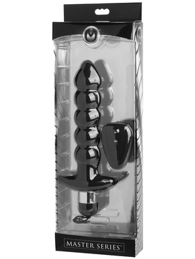 XR Master Series: Cyclone, 10 Mode Vibrating Beaded Anal Plug