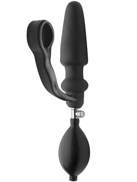 XR Master Series: Exxpander, Inflatable Plug With Cock Ring