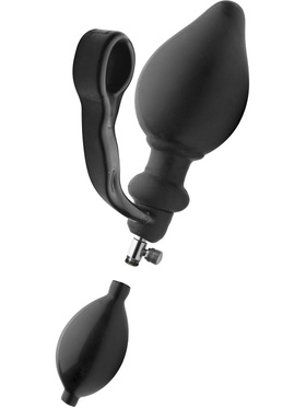 XR Master Series: Exxpander, Inflatable Plug With Cock Ring