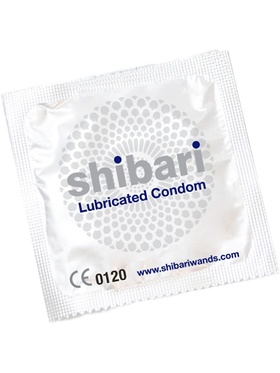 Shibari: Lubricated Latex Condoms, 3-pack