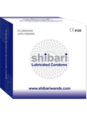 Shibari: Lubricated Latex Condoms, 36-pack