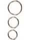 Silver Ring Set, 3-pack