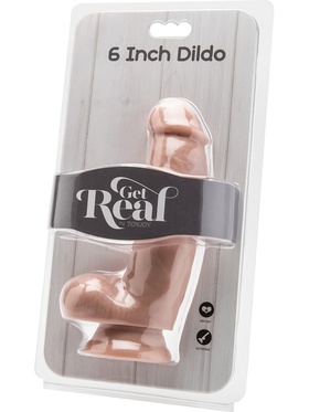 Toy Joy: Get Real Dildo, 15 cm, ljus