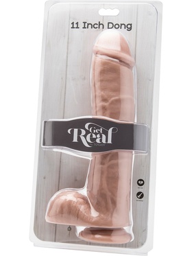 Toy Joy: Get Real Dildo, 28 cm, ljus