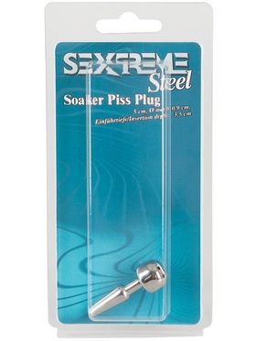 Sextreme: Steel, Soaker Piss Plug