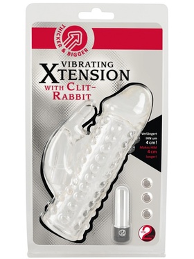 You2Toys: Vibrating Xtension with Clit-Rabbit