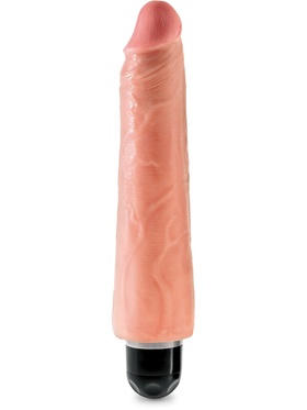 King Cock: Vibrating Stiffy, 29 cm, ljus