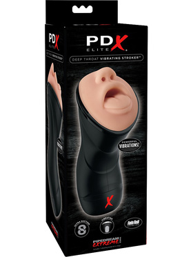 Pipedream PDX Elite: Deep Throat, Vibrating Stroker