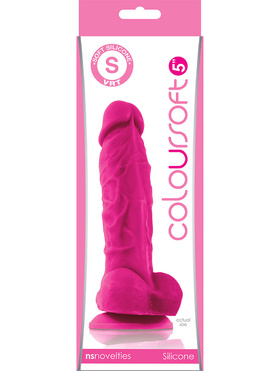 NSNovelties: Coloursoft Dildo, 16 cm, rosa