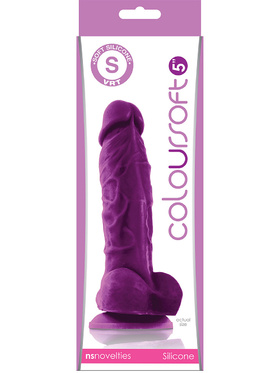 NSNovelties: Coloursoft Dildo, 16 cm, lila