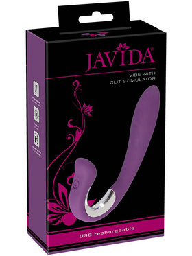 JAVIDA: Vibe with Clit Stimulator