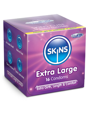 Skins Extra Large: Cube, 16-pack