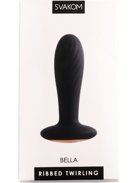 Svakom: Bella, Anal Plug, svart