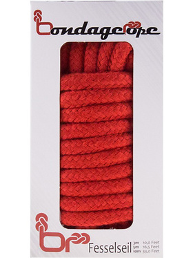 MVW: Bondage Rope, röd, 5m