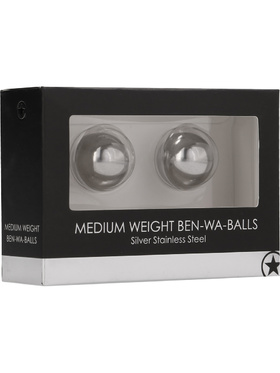 Ouch!: Medium Weight Ben-Wa-Balls, silver