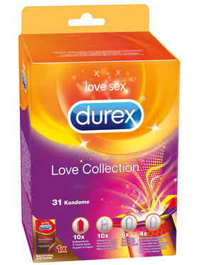Durex: Love Collection, Kondomer, 31-pack