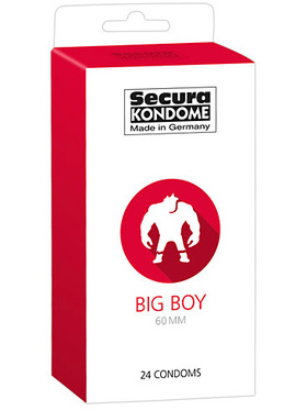 Secura: Big Boy 60 mm, Kondomer, 24-pack