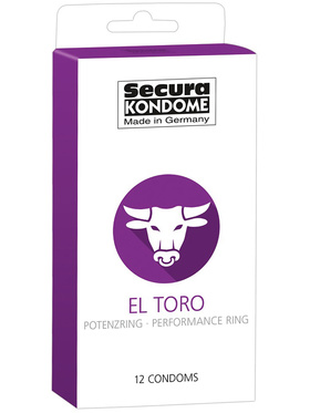 Secura: El Toro, Kondomer, 12-pack