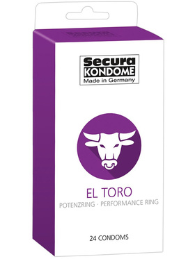 Secura: El Toro, Kondomer, 24-pack