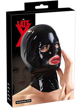 Late-X: Latex Mask Female, svart