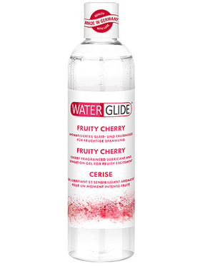 Waterglide: Fruity Cherry, Lube & Sensation Gel, 300 ml