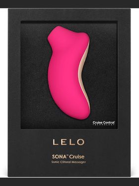 LELO: Sona Cruise, Sonic Clitoral Massager, cerise