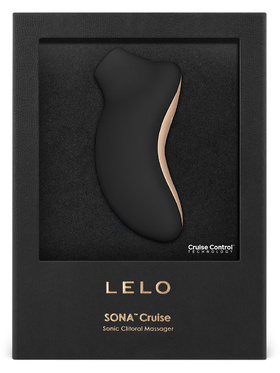 LELO: Sona Cruise, Sonic Clitoral Massager, svart