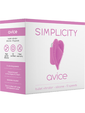 Simplicity: Avice, Bullet Vibrator, rosa