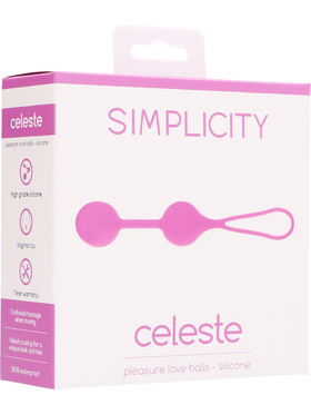 Simplicity: Celeste, Pleasure Love Balls, rosa