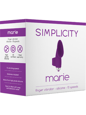 Simplicity: Marie, Finger Vibrator, lila