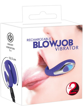 You2Toys: Rechargeable Blowjob Vibrator