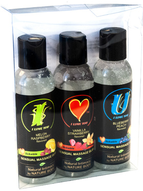 Nature Body: I Love You, Gift Box, 3x75 ml