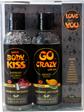 Nature Body: Love for You, Gift Box, 2 x 100 ml