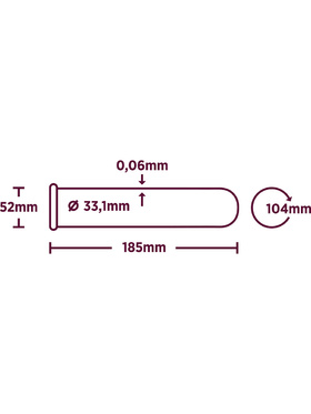 RFSU 17006, Plain and Dry : Kondomer, 30-pack