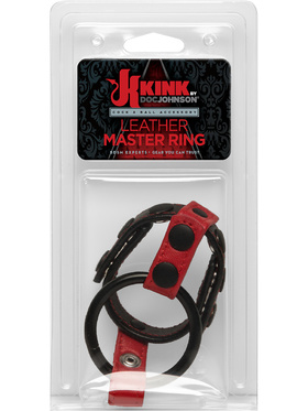 Kink by Doc Johnson: Leather Master Ring