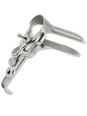 Triune: Vaginal Speculum, Stainless Steel, Medium