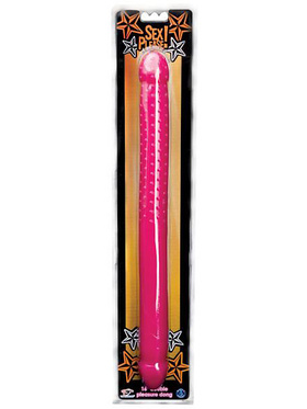 Topco: Sex Please, 16 inch Double Pleasure Dong, rosa