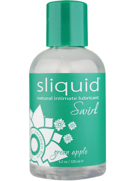 Sliquid: Swirl Lubricant, Green Apple, 125 ml