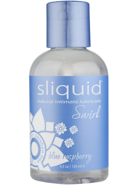 Sliquid: Swirl Lubricant, Blue Raspberry, 125 ml