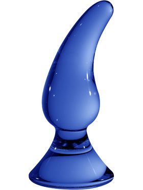 Chrystalino: Handblown Glass, Genius, blå