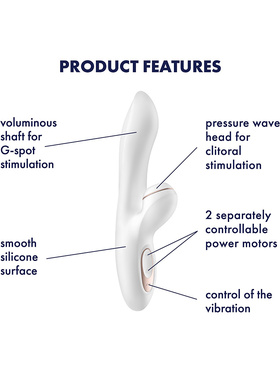 Satisfyer: Satisfyer Pro + G-Spot, Air Pulse + Vibration