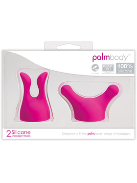 Palm Power: Palm Body, 2 Silicone Massager Heads