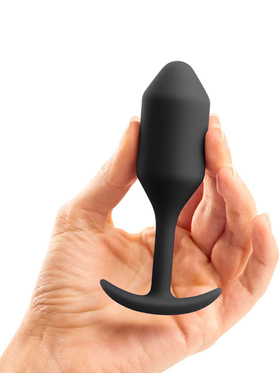 B-Vibe: Snug Plug 2, Weighted Silicone Plug, 114 gram